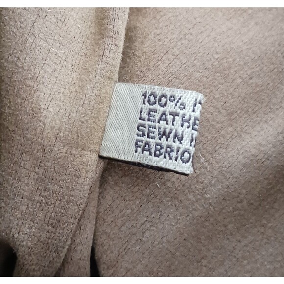 Patricia Nash Benvenuto Bark Brown Distressed Italian Leather Lg Tote Studs - Picture 9 of 11